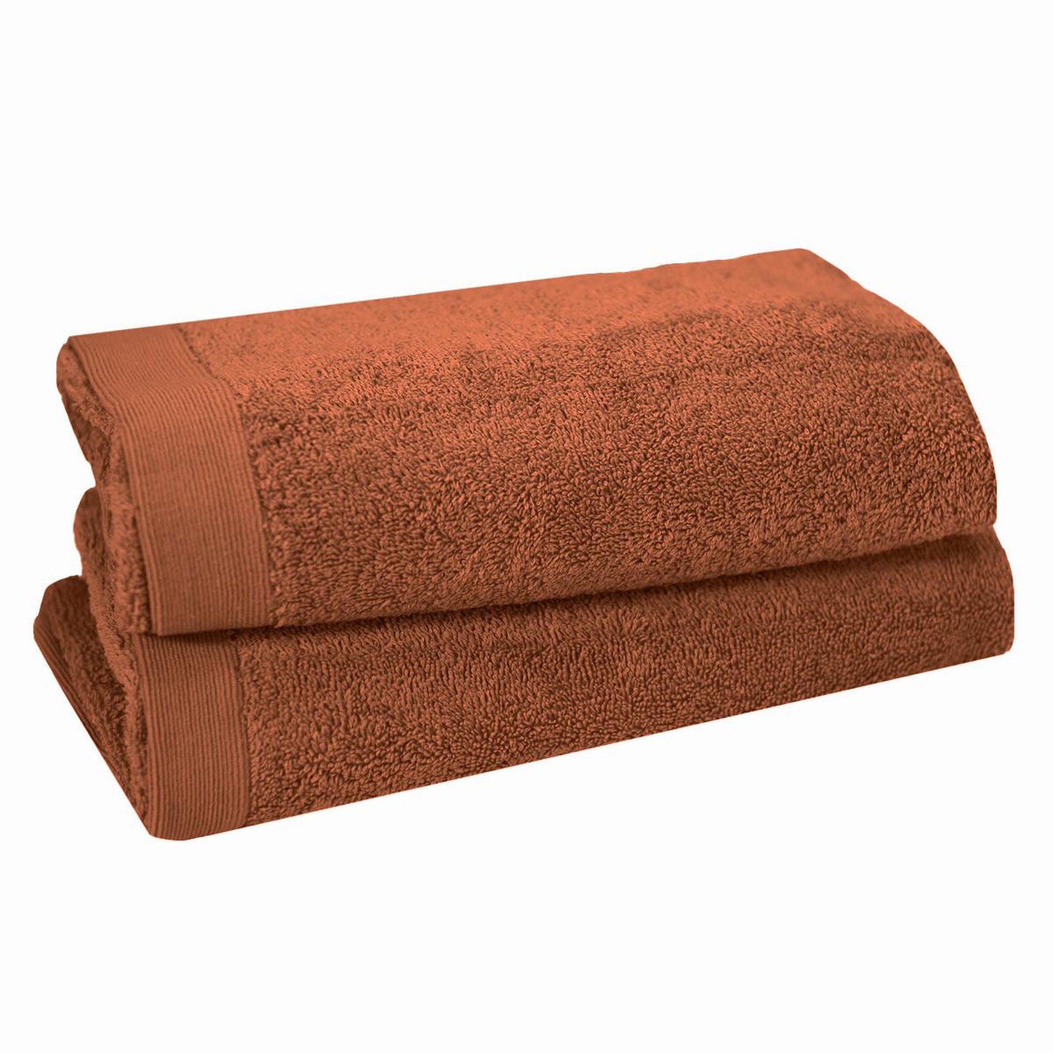 Voir la diapositive 1 : Sensei Maison Lot de 2 serviettes de toilette 500 g/m² STUDIO - 50x90 cm