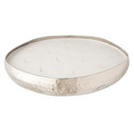 Paris Prix Bougie Parfumée Déco  Livia  36cm Oud Amber Argent