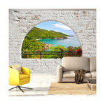 Paris Prix Papier Peint  Emerald Island. Coloris disponibles : Multicolore
