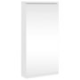 Voir la diapositive 2 : VIDAXL Armoire de bain a miroir d'angle blanc 30x24x60 cm