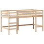 Voir la diapositive 5 : VIDAXL Lit superpose avec echelle et toit sans matelas 90x190 cm