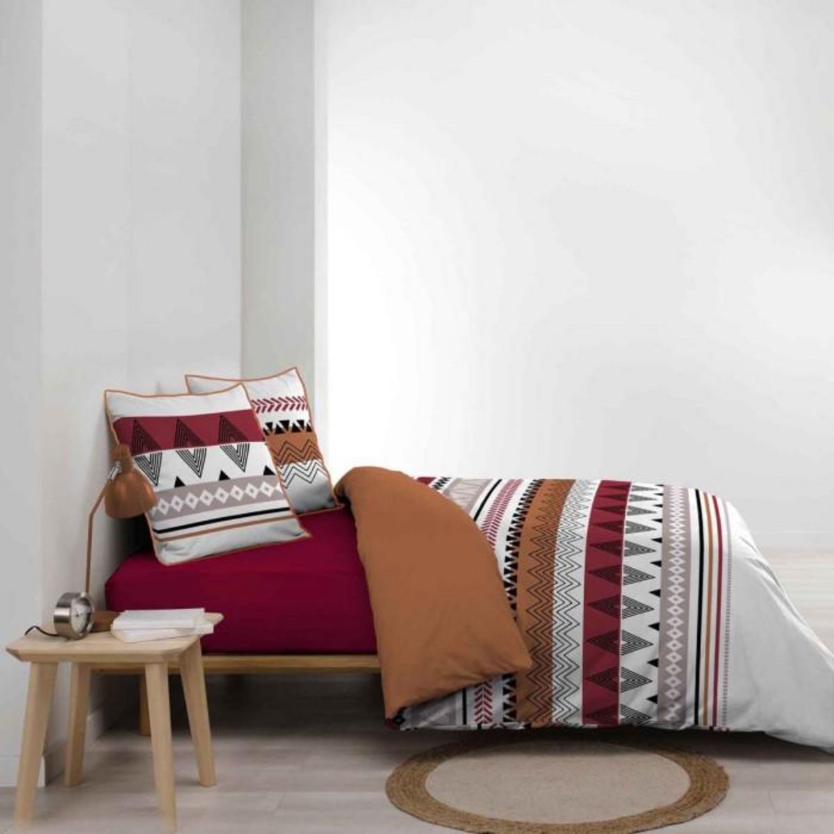 Paris Prix Parure de Lit 3 Pièces  Annette  240x220cm Multicolore