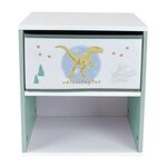 Fun House Chevet avec tiroir Dinosaures - Jurassic Word - FUN HOUSE - H.36 X L.33 X P.30 cm