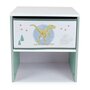 Voir la diapositive 1 : Fun House Chevet avec tiroir Dinosaures - Jurassic Word - FUN HOUSE - H.36 X L.33 X P.30 cm