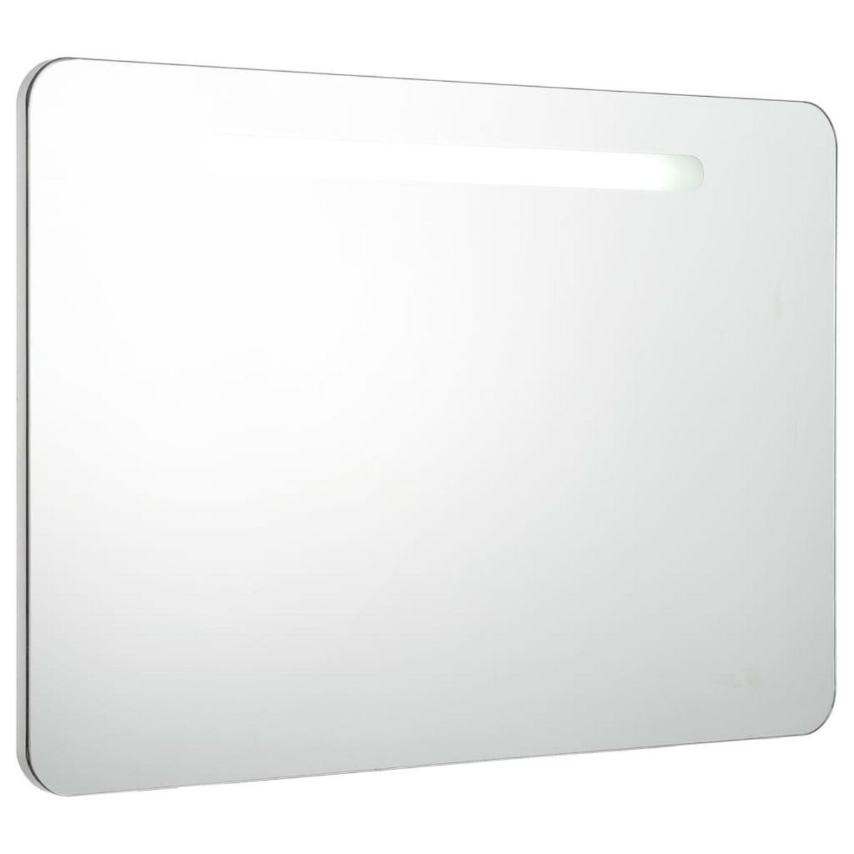 VIDAXL Armoire de salle de bain a miroir LED 80x9,5x55 cm