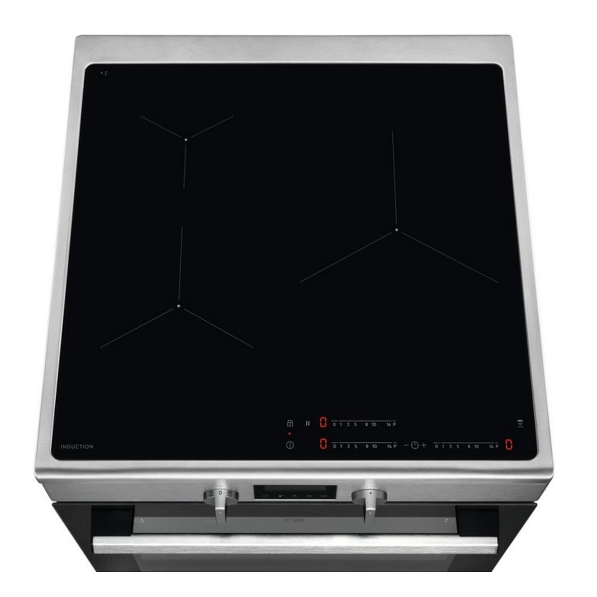 Voir la diapositive 4 : ELECTROLUX Cuisinière induction a+ 73l 3 feux, série 500 surroundcook, inox - lki64890bx