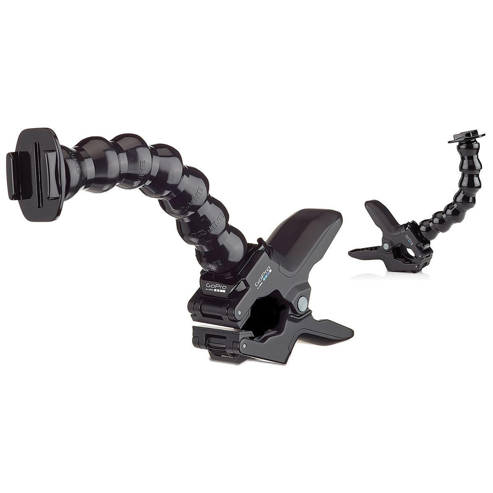 Voir la diapositive 2 : GOPRO Fixation mâchoire flexible