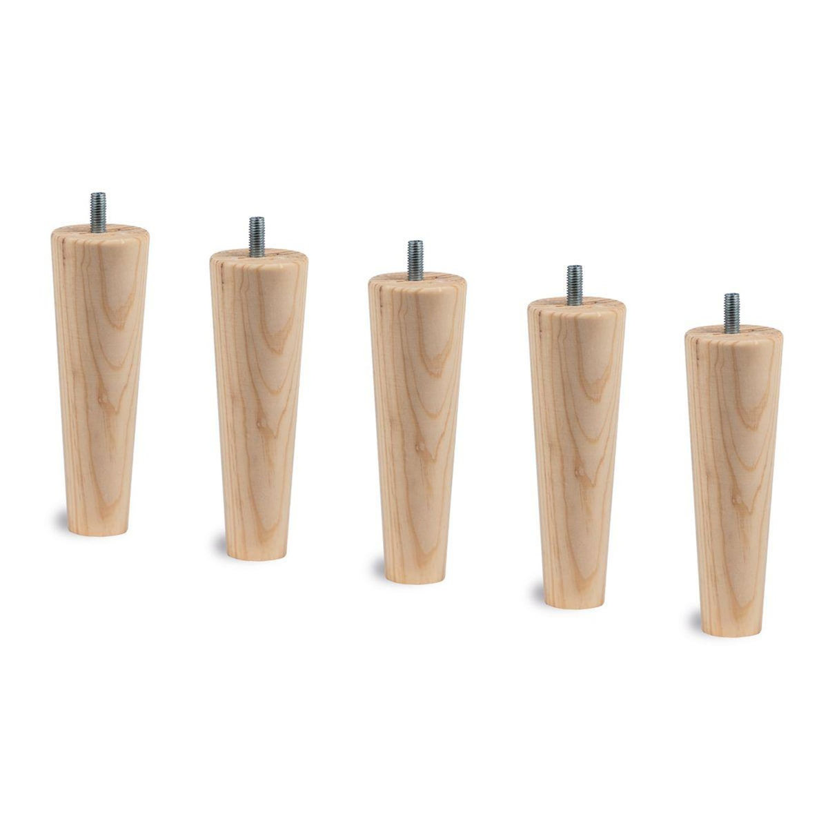 Sommeil de Plomb Lit avec tête de lit lignes tissu et sommier kit - Hauteur totale : 29cm