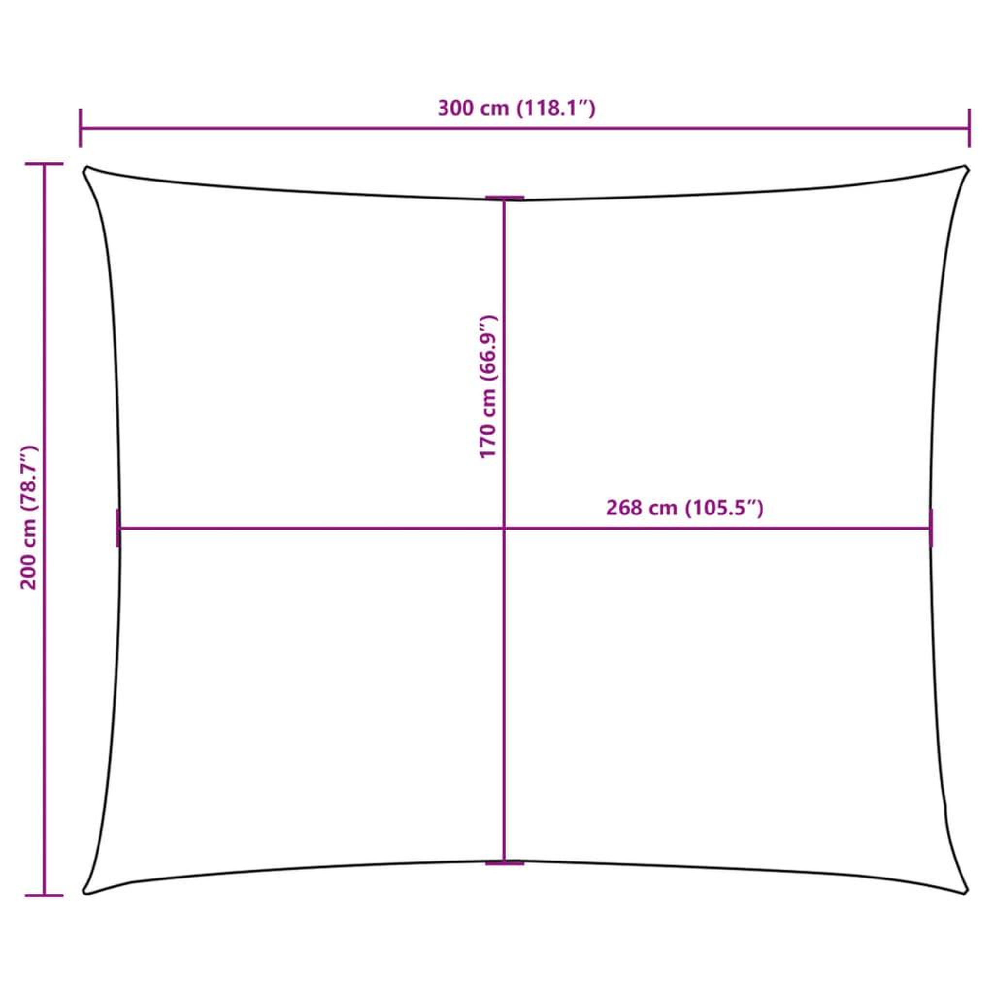 Voir la diapositive 6 : VIDAXL Voile de parasol tissu oxford rectangulaire 2x3 m taupe