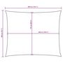 Voir la diapositive 6 : VIDAXL Voile de parasol tissu oxford rectangulaire 2x3 m taupe