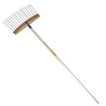 OUTILS PERRIN Balai à feuilles et gazon  bois/acier  - 165 cm