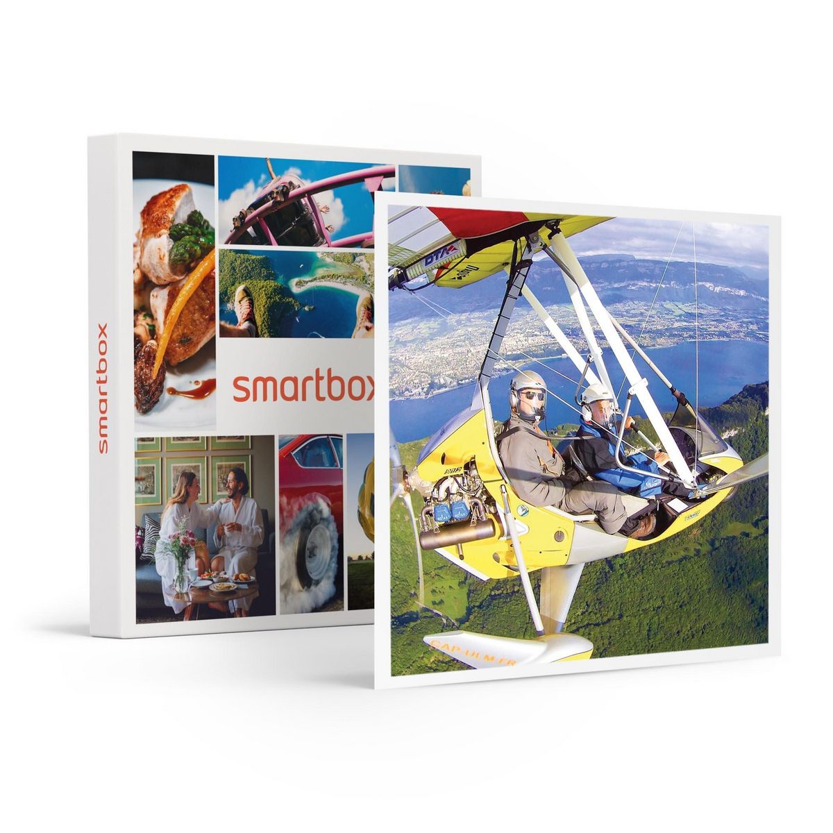 Smartbox Vol en ULM pendulaire ou paramoteur de 40 min près de Bordeaux pour 2 - Coffret Cadeau Sport & Aventure