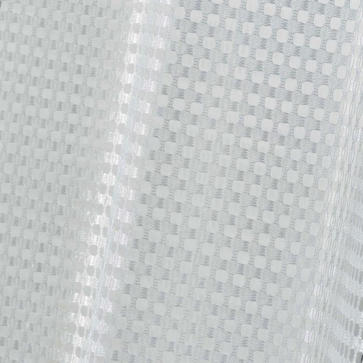 Paris Prix Rideau Voilage Maille  Cadria  140x240cm Blanc