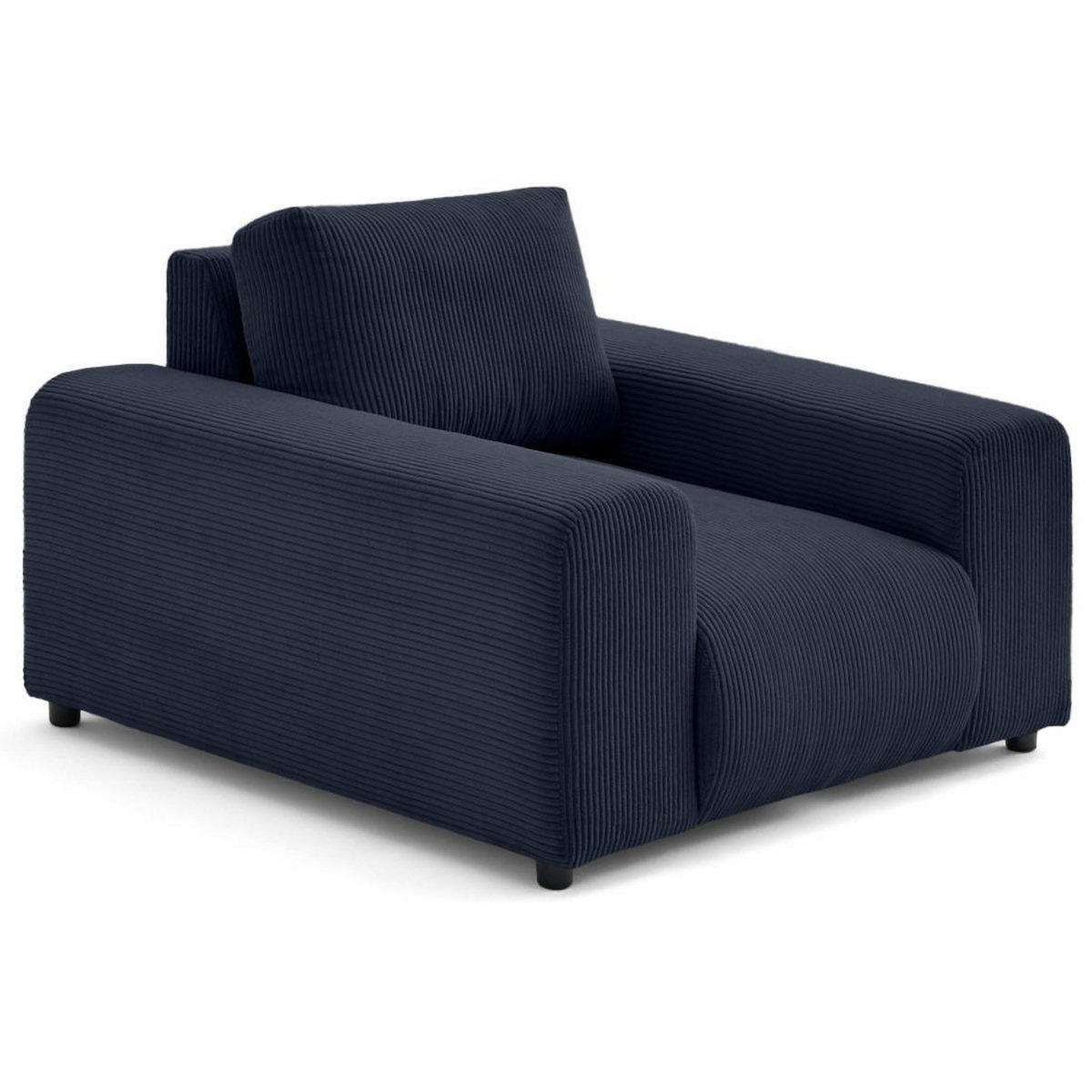 LISA DESIGN Garance - fauteuil en velours côtelé