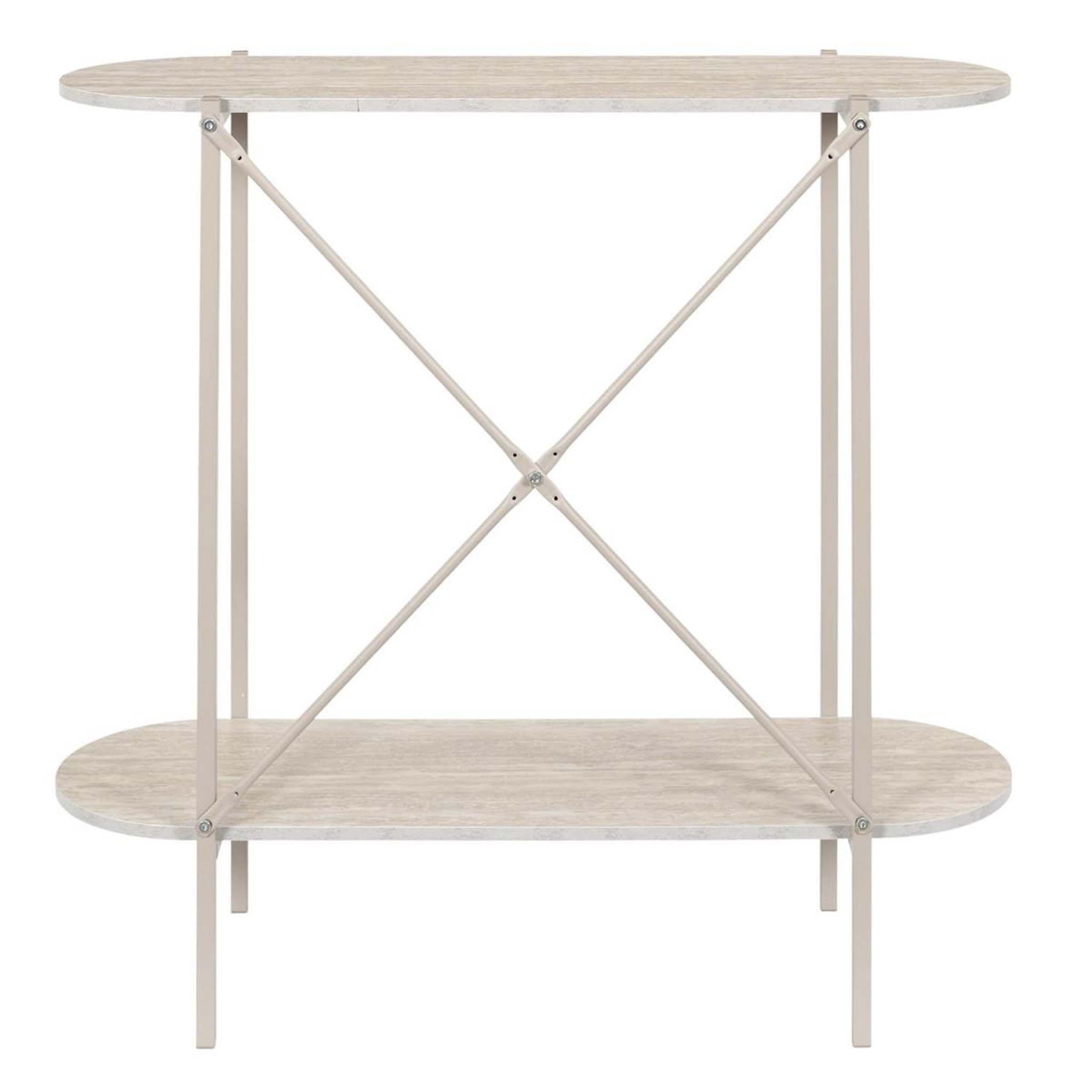 Voir la diapositive 3 : The Home Deco Factory Console avec étagère  terra nova  85cm beige