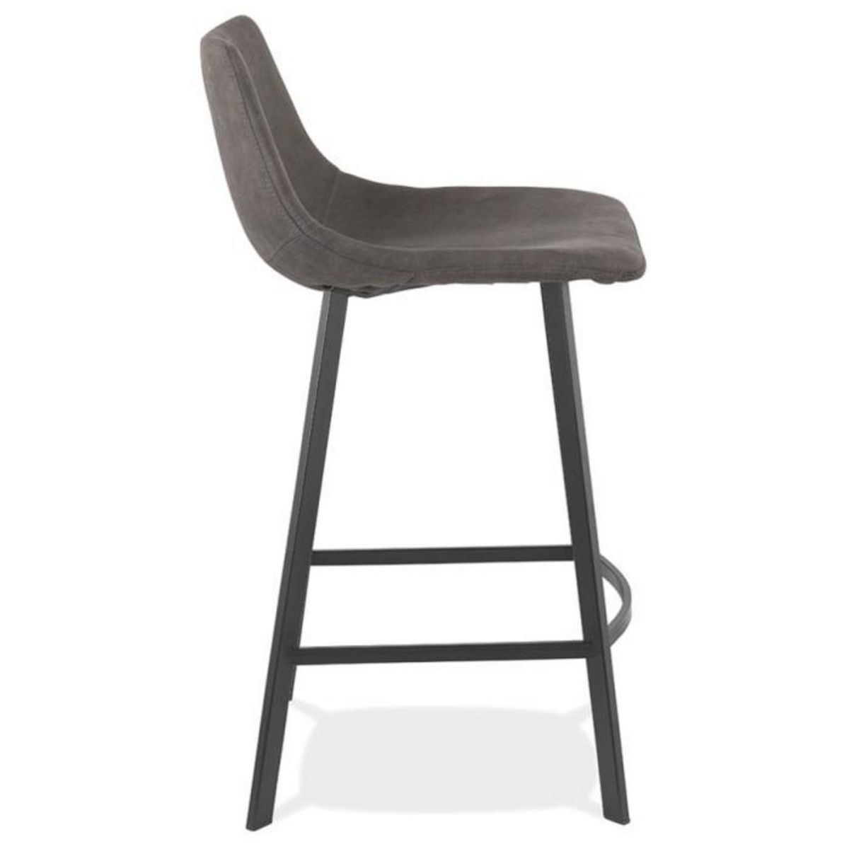 Paris Prix Tabouret de Bar Design  Souvana  90cm Gris Foncé