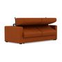 Voir la diapositive 4 : BEST MOBILIER Julia - canapé 3 places convertible express couchage quotidien 140 cm matelas 14 cm en tissu