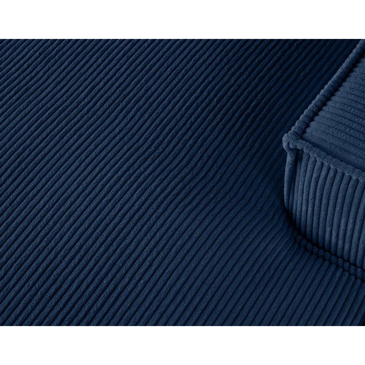 LISA DESIGN Spiaggia - canapé d'angle droit - 4 places - en velours côtelé