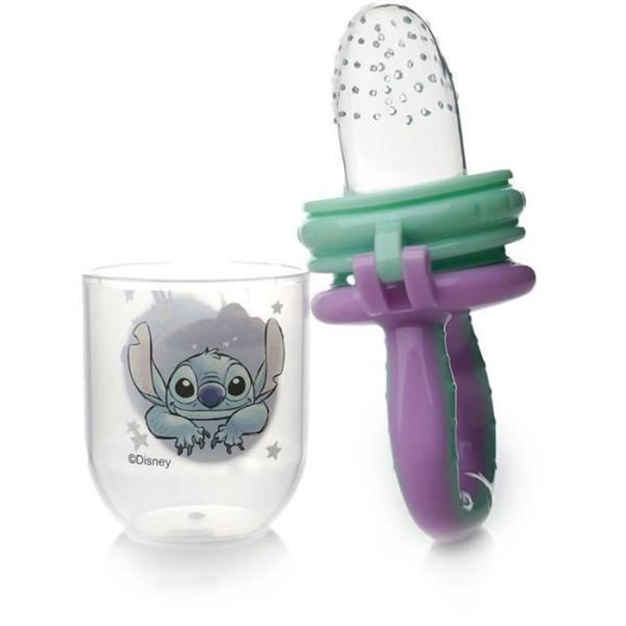 Voir la diapositive 5 : THERMOBABY Grignoteur de fruits et légumes - thermobaby - silicone - lilo & stitch