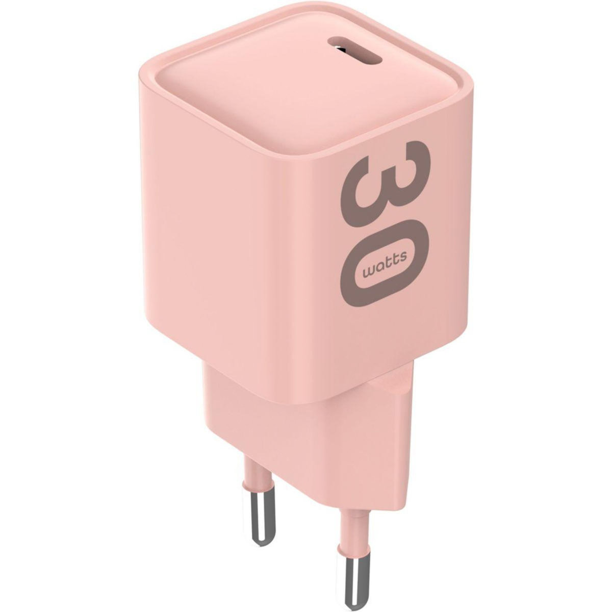 ESSENTIEL B Chargeur USB-C 30W rose