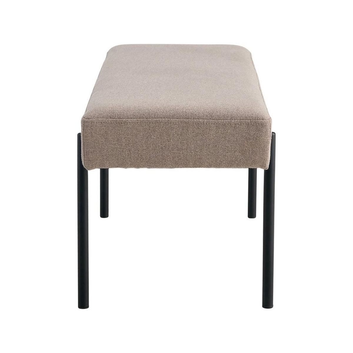 LISA DESIGN Romeo - banc - tissu bouclette - 100 cm