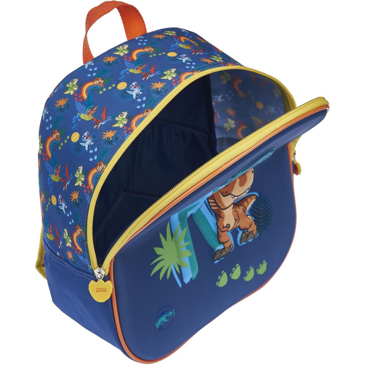 JURASSIC WORLD Sac maternelle bleu dinosaure