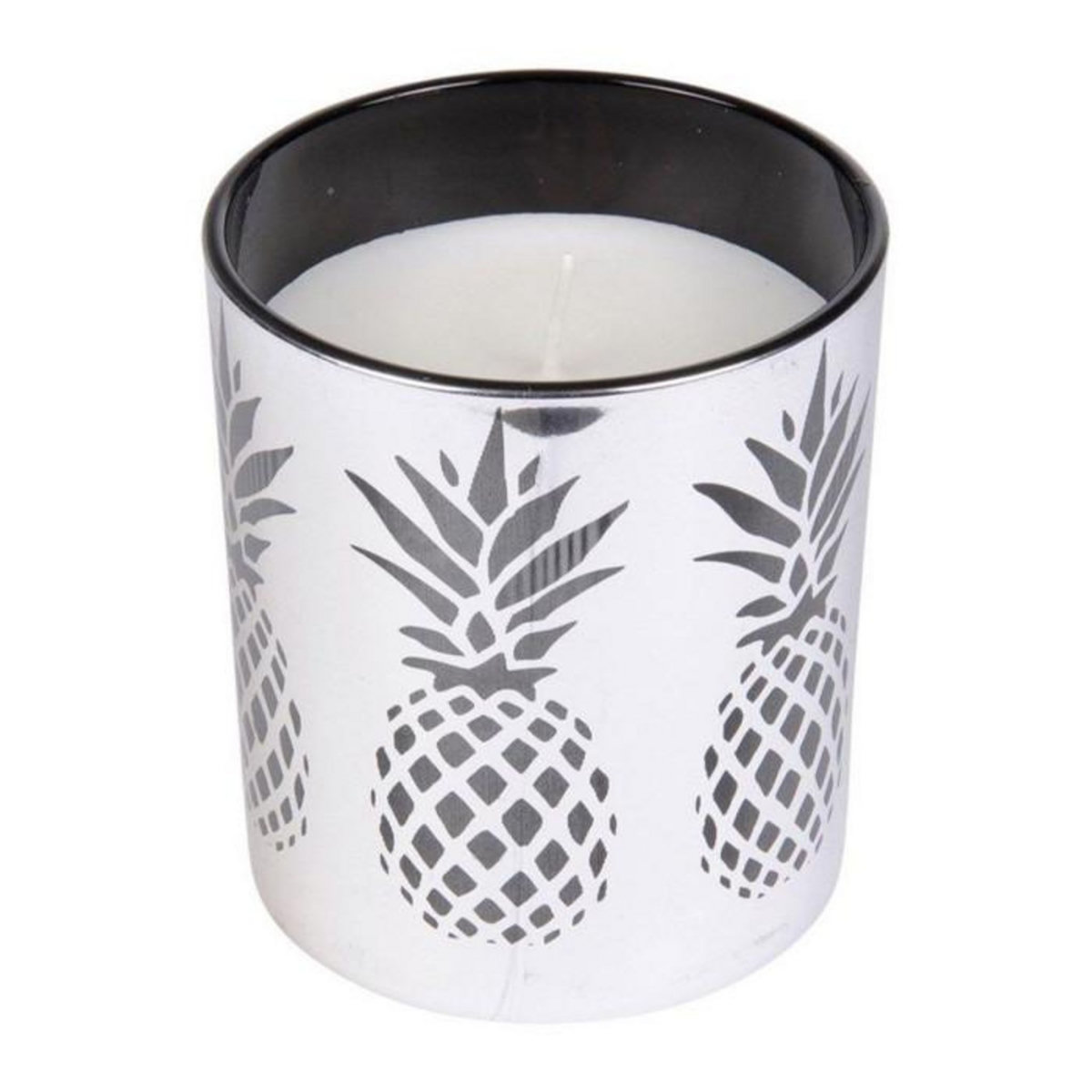 Paris Prix Bougie Parfumée Déco en Verre  Élégant  10cm Argent