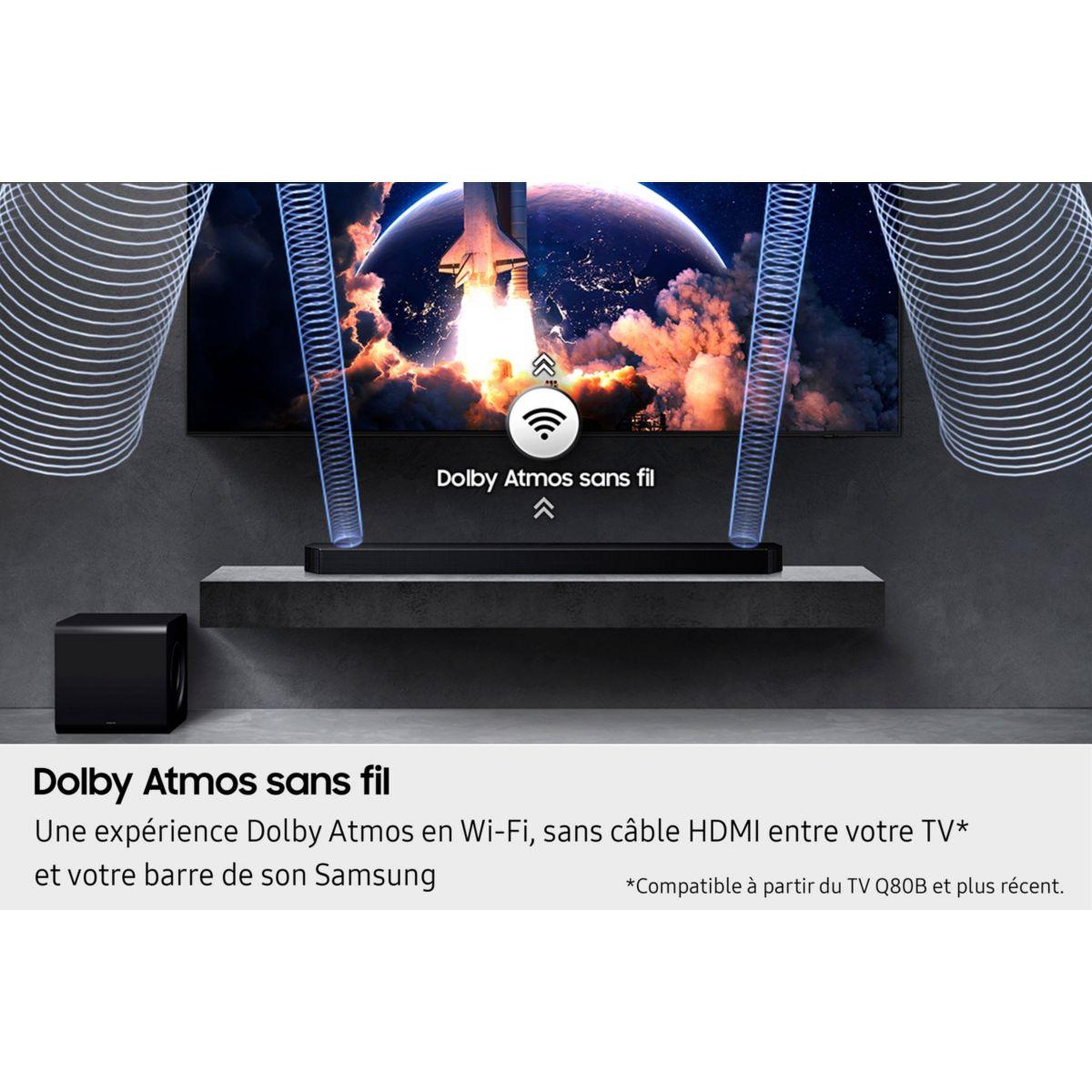 Voir la diapositive 5 : Samsung Barre de son hw-q810f