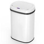 Kitchen move Poubelle automatique inox blanc 58l - bat-58ls06a white ss