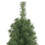 Voir la diapositive 4 : VIDAXL Sapin de Noël artificiel mince avec support vert 150 cm PVC