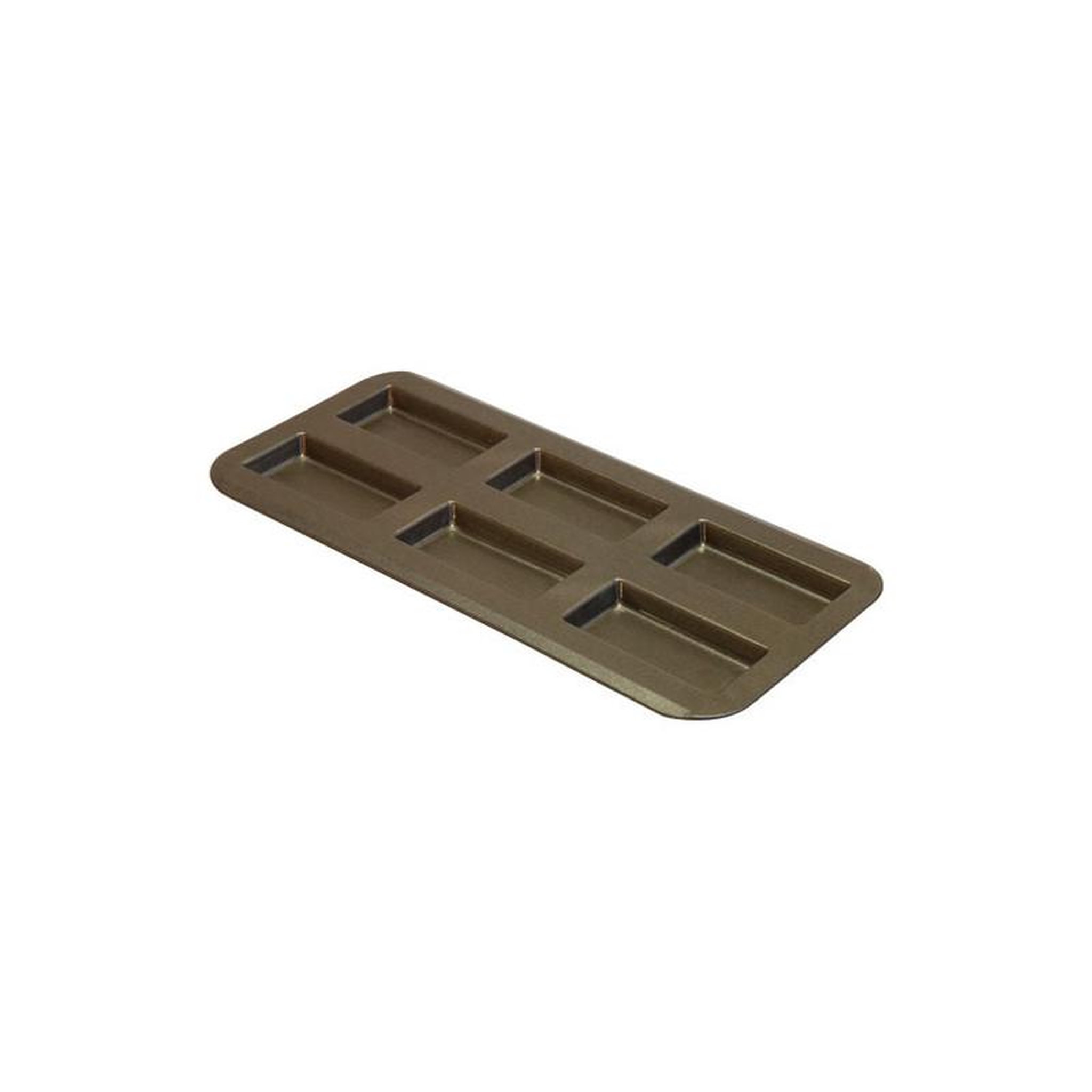 Gobel Plaque à financiers - 6 financiers - anti adhérent - 380 x 180 mm GOBEL - 220710