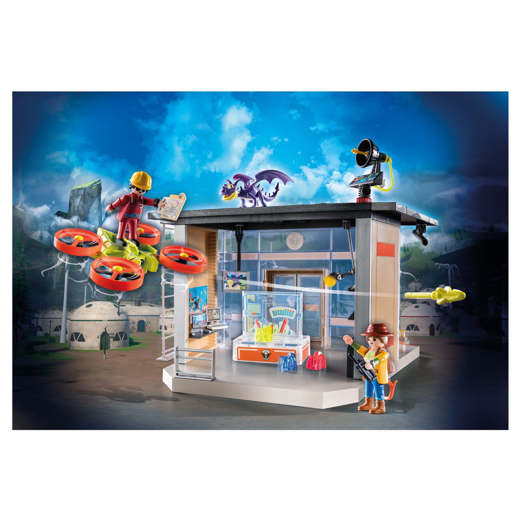 Voir la diapositive 4 : PLAYMOBIL 71084 Dragons Nine Realms: Icaris Lab