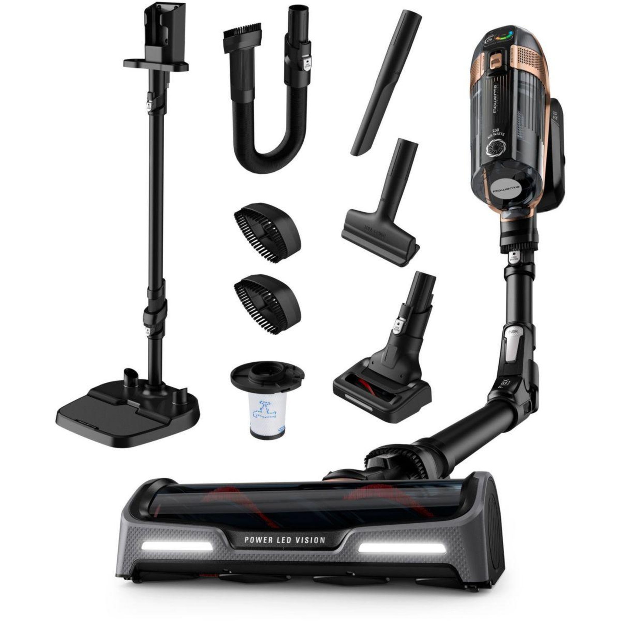 Voir la diapositive 2 : ROWENTA Aspirateur balai X-Force Flex 15.60 RH99F1WO