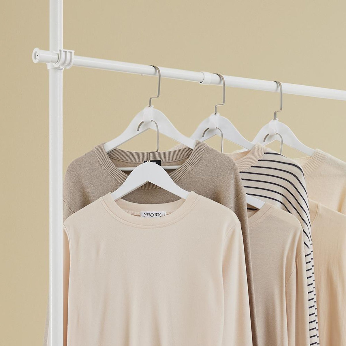 SOBUY SoBuy - Portemanteau Télescopique sur Pied - Industriel - KLS03-II