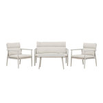 Paris Prix Salon de Jardin 4 Places  Mazzaro  120cm Beige