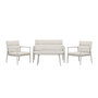 Voir la diapositive 1 : Paris Prix Salon de Jardin 4 Places  Mazzaro  120cm Beige
