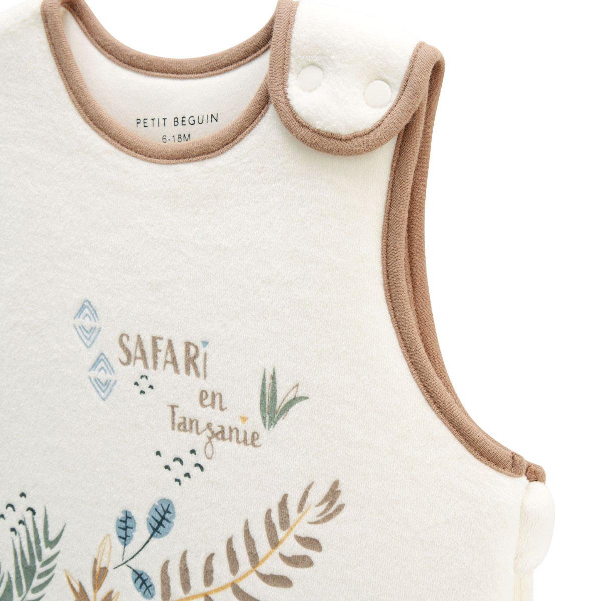 Voir la diapositive 4 : Petit Béguin Gigoteuse d'hiver en velours Bian