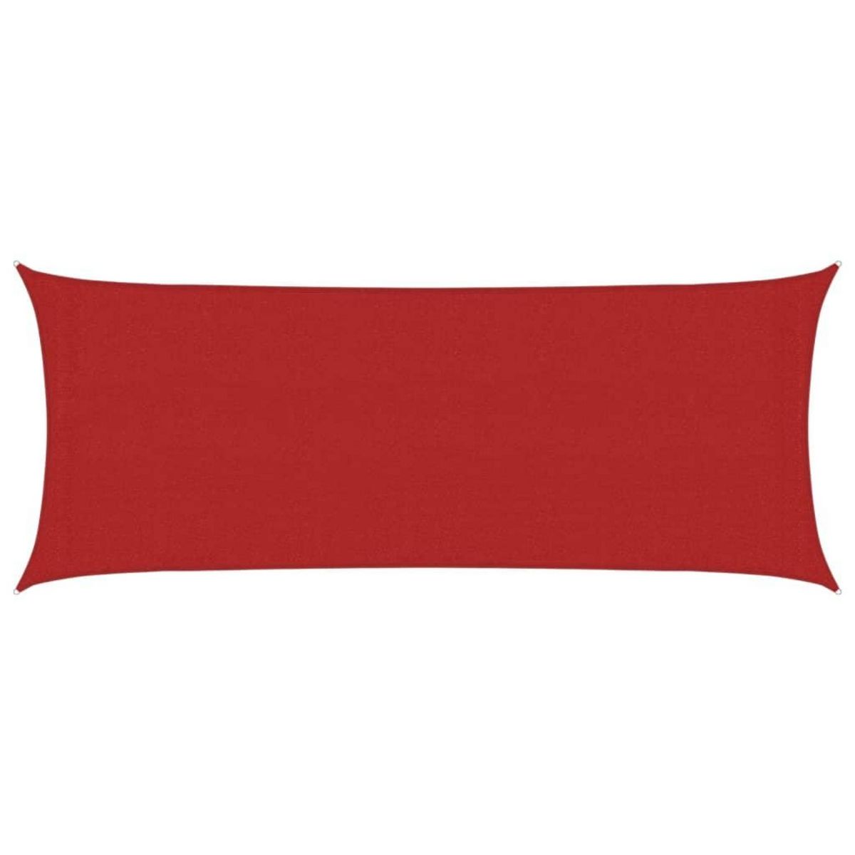 VIDAXL Voile d'ombrage 160 g/m^2 Rouge 2x4,5 m PEHD