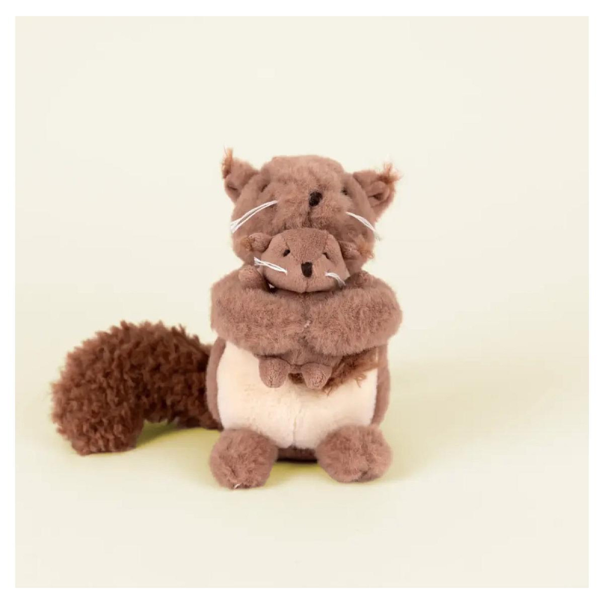 Voir la diapositive 2 : EGMONT TOYS Ecureuil  and  bebe, 15 cm -
