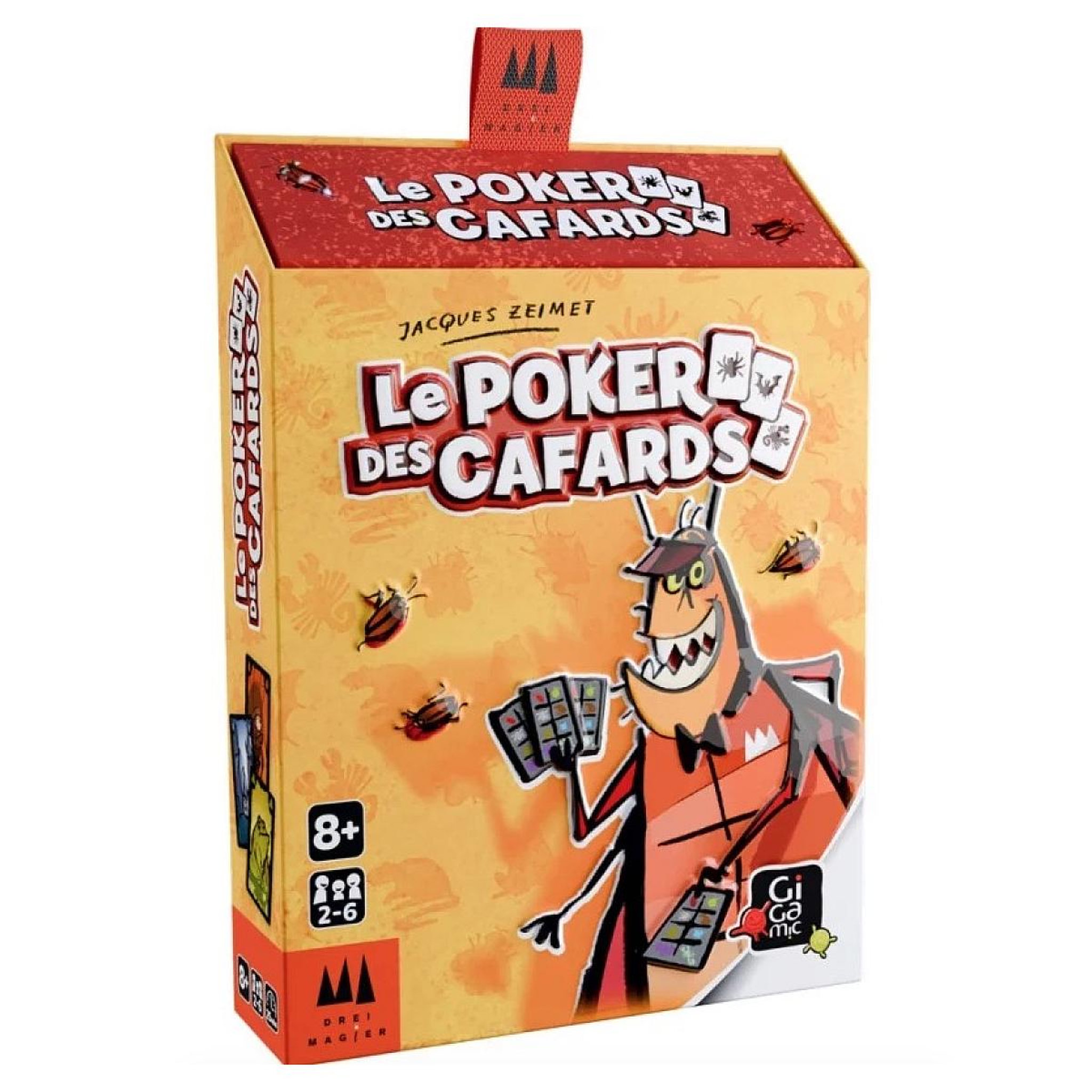 Gigamic Le poker des cafards boite biseau