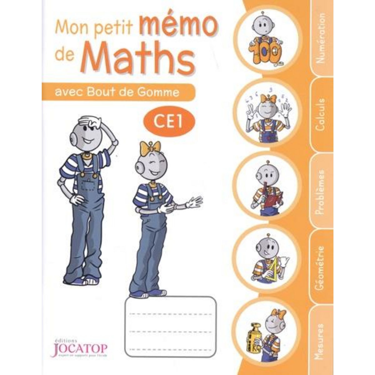 MON PETIT MEMO DE MATHS AVEC BOUT DE GOMME CE1, Lefèvre Laurence