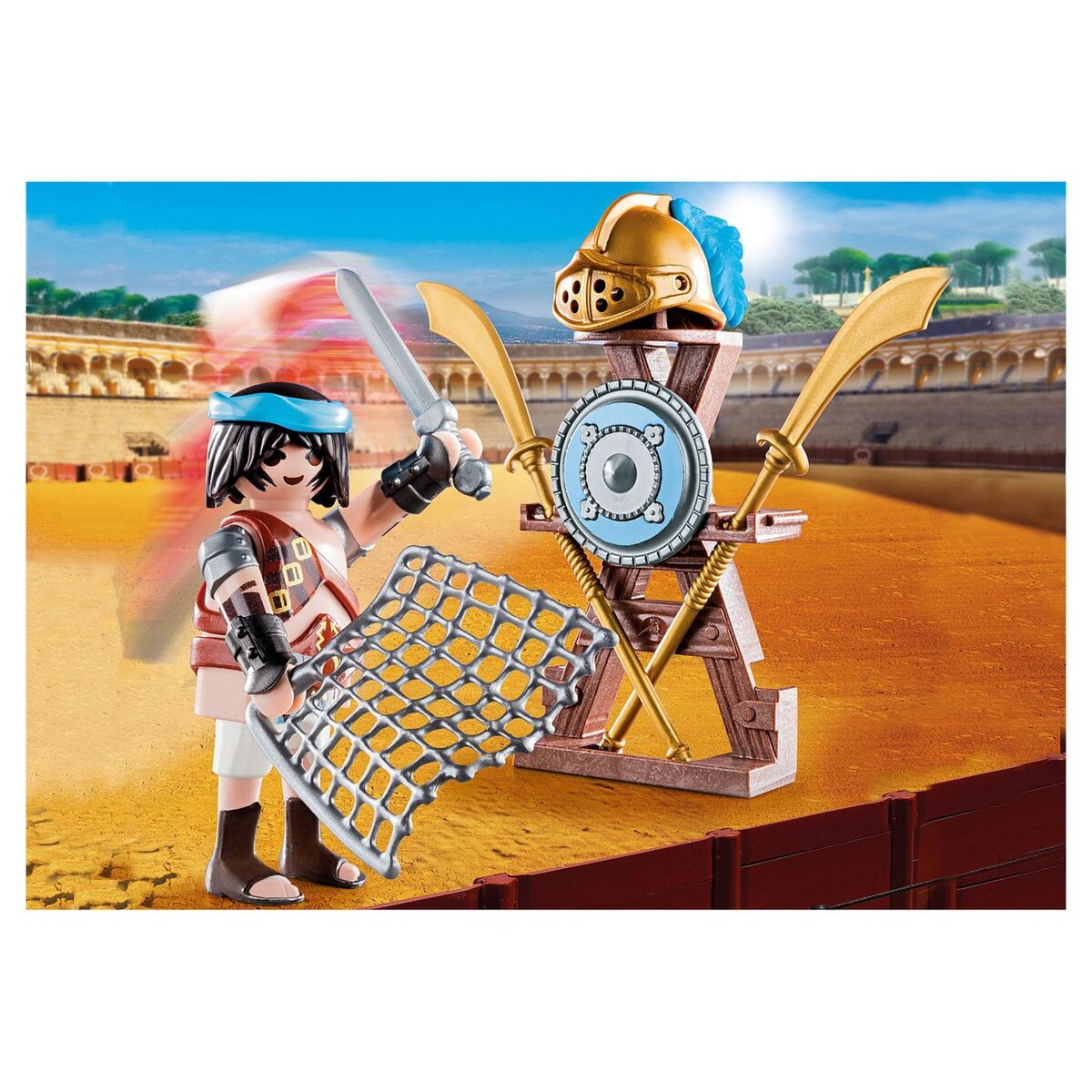 PLAYMOBIL 70302 - Spécial Plus - Gladiateur avec armes