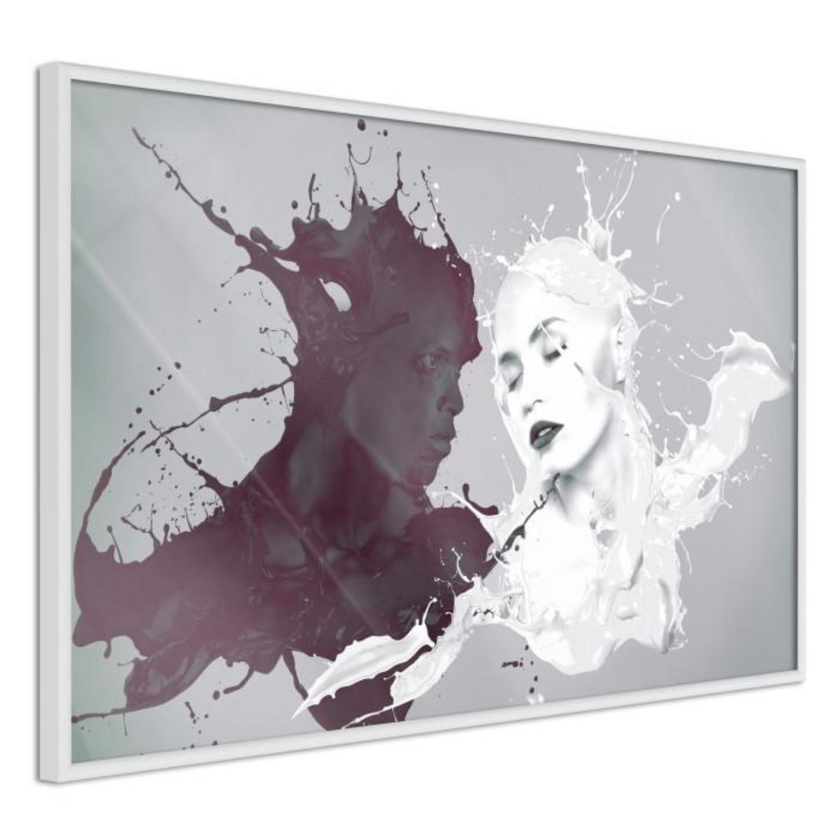 Paris Prix Affiche Murale Encadrée  Well-Matched Couple