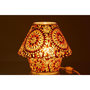 Voir la diapositive 3 : Paris Prix Lampe à Poser Mosaïque  Mari  33cm Marron & Orange