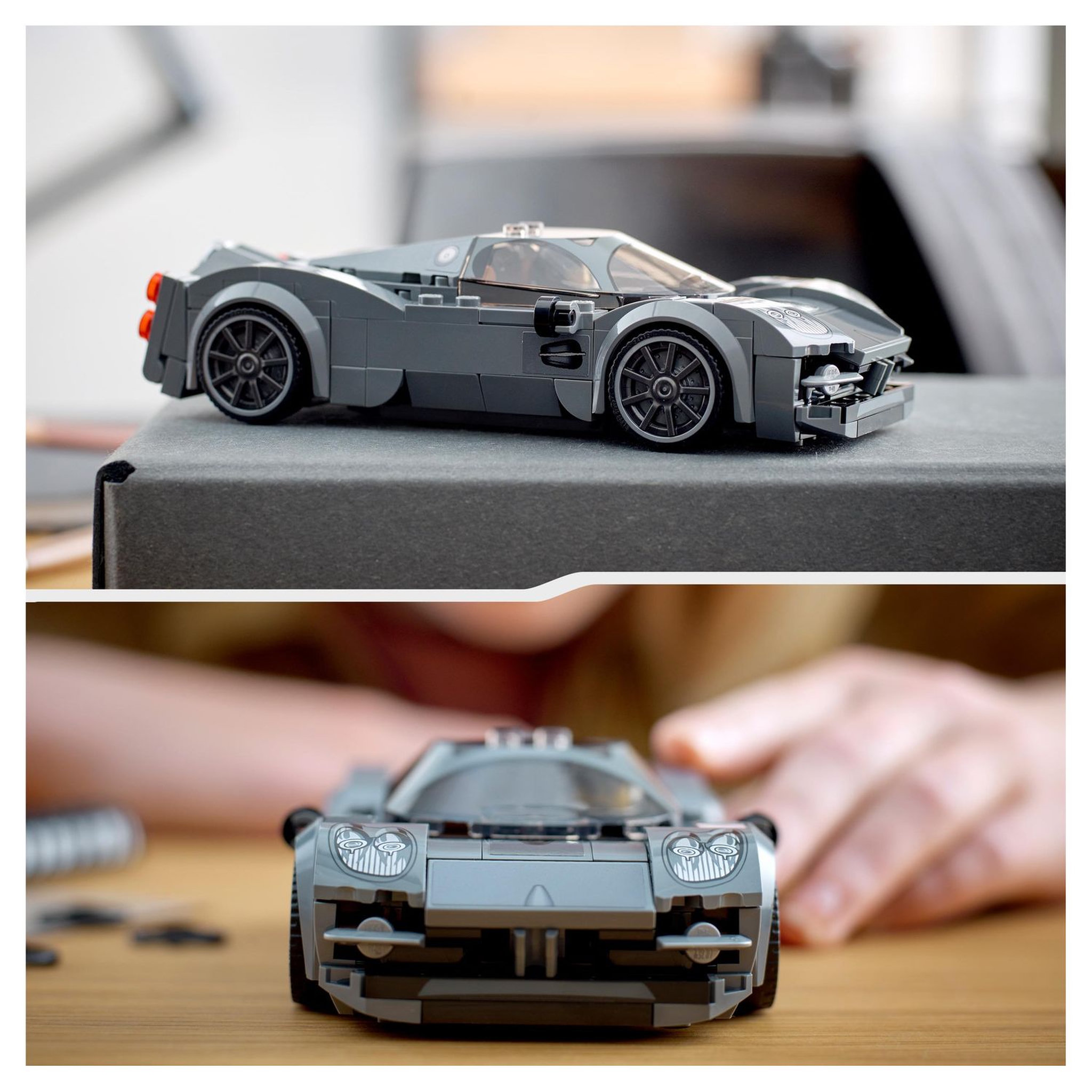 Voir la diapositive 6 : LEGO Speed Champions 76915 - Pagani Utopia, Jouet Voiture de Course, Kit de Maquette à Construire, Hypercar Italienne, à Collectionner