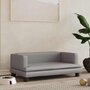 Voir la diapositive 1 : VIDAXL Lit pour chien gris 80x45x30 cm similicuir