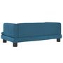 Voir la diapositive 5 : VIDAXL Lit pour chien bleu 80x45x30 cm velours