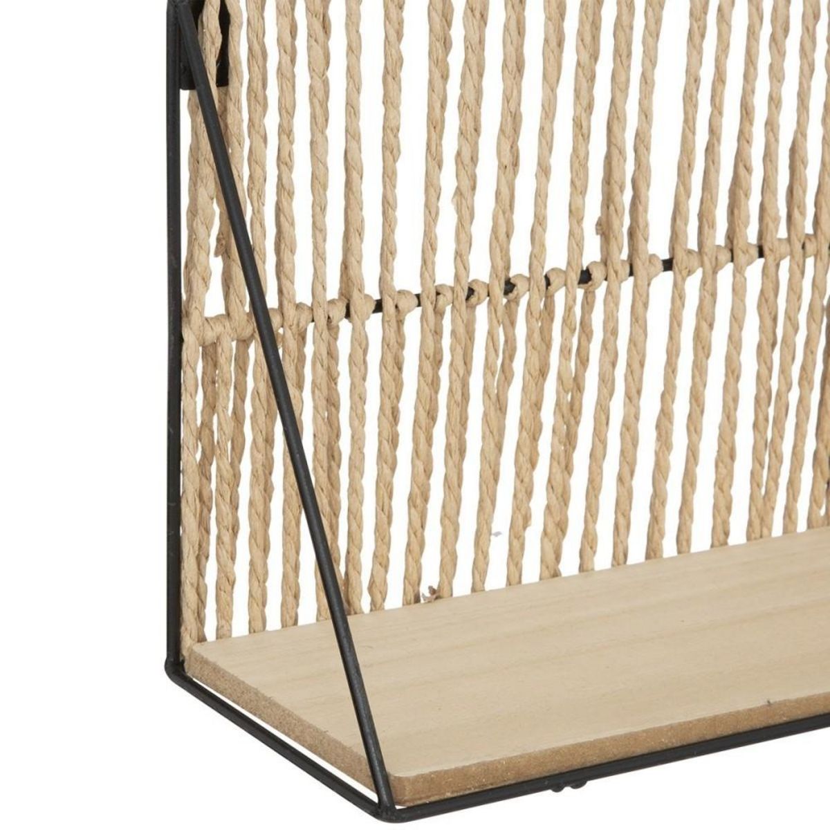 ATMOSPHERA Étagère murale corde et métal Cosy