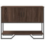 Voir la diapositive 4 : VIDAXL Table console chene marron 100x35x74,5 cm bois d'ingenierie