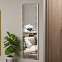 Voir la diapositive 4 : Habitat et Jardin Miroir en bois  Buhem  - 40 x 120 cm - Blanc